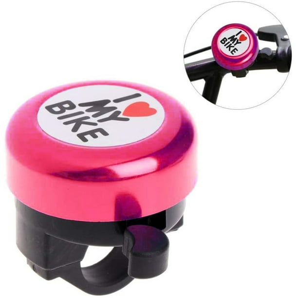 Timbre de bicicleta de aleación para niños, anillo de bocina para bicicleta, accesorios para Mini bicicleta
