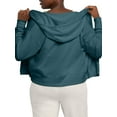thumbnail image 2 of Hanes Originals Women's French Terry Zip Hoodie, 2 of 5