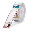 thumbnail image 4 of Graflsoa Jingchen Thermal Label Sticker Roll for D11 Printer, 14x50-130mm, Sports Series, 1.8in Diameter, 18g Weight, Compact Packaging, 4 of 7