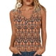 thumbnail image 3 of TaTaai Ladies Sleeveless Camisole Tshirt V Neck Strap Detail Printed Casual Top Lightweight Spring Summer Daily Wear Gift, 3 of 6