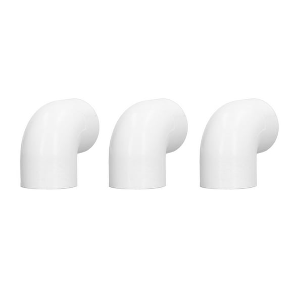 PVC Pipe Fittings Degree Elbow,12Pcs PVC Pipe Fittings Pipe Fitting Adapter Water Pipe Joints Eco-Friendly Materials