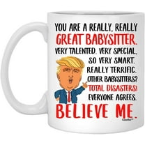 Great Babysitter Gifts For Birthday Ideas Funny Mugs For Coworkers Coffee Cup White 11oz Christmas 2022 Gifts