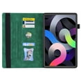 thumbnail image 6 of Case for iPad Pro 9.7 inch 2016/5th Gen 2017/6th Gen 2018, Premium PU Leather Business Folio Stand Cover with Outside Pocket / Inner Card Slots Shockproof Case with Pen Slot - Green, 6 of 8