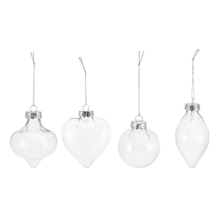 

4Pcs Christmas Hanging Ball Pendants Creative Decor Balls Xmas Tree Ornament