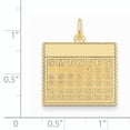 thumbnail image 2 of Beautiful 14k Thursday the First Day Calendar Pendant, 2 of 2