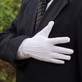 thumbnail image 4 of Trayknick 1 Paire Gants Formels pour Smoking Garde d'Honneur Parade Inspection Collection Servir, 4 of 8