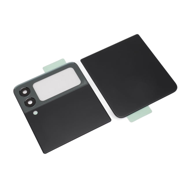 Reemplazo de la atrraportada del teléfono con tapa para z Flip 3, Puerta de la Carcasa de Vidrio para Z Flip 3 5G F711, Con Cinta preinstalada