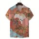 thumbnail image 1 of Camisas Para Hombre XXL TURISMO VACACIONES PLAYA OCIO HOMBRE VERANO ESTAMPADO CAMISA DE MANGA CORTA (F, M), 1 of 3