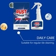thumbnail image 6 of Professional Tile and Grout Cleaner, Bathroom Stain Remover Spray for Rust and Soap Scum, Powerful Formula Safe on Ceramic and Porcelain, Easy-Spray 100mL Bottle, 6 of 13