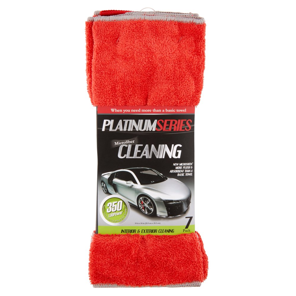Platinum Series Microfiber Cleaning Towel, 7 count
