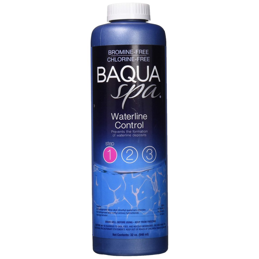 Baqua Spa 88838 Waterline Control Spa and Hot Tub Cleanser, 32 oz