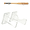 Transparent, variant on HIKVEX Acrylic Baseball Bat Display Holder Wall Mounted with Mounting Hardware Transparent