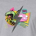 thumbnail image 3 of Invader ZIM - GIR and Pig - Retro Style - Juniors Cropped Cotton Blend T-Shirt, 3 of 5