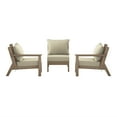 thumbnail image 2 of WestinTrends Avalon Outdoor Patio HDPE Sectional Sofa with Patio Cushions, Weathered Wood/Beige, 2 of 5