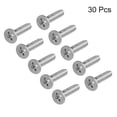 thumbnail image 4 of Tornillos de cabeza plana M4x16mm Unique Bargains, tornillo cruzado Phillips, acero inoxidable 304, sujetadores, 30Pcs, 4 of 4