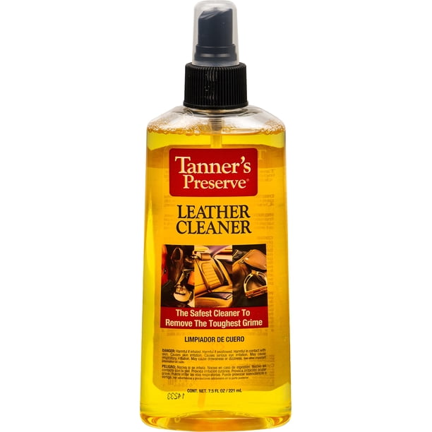 Spray Limpiador para Cuero Tanner's Preserve Ozium 221 ml Caja x6