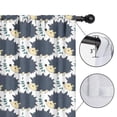 thumbnail image 4 of Blackout Kids Curtains,Hedgehog Pattern Childrens Insulated Curtains Set Of 2,Bedroom Essentials,Toddler Room Decor 42"x63"(106x160cm), 4 of 4