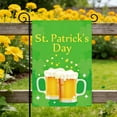 thumbnail image 5 of St. Patrick‘s Day Garden Flag, Reversible Outdoor Yard Decoration for Porch, Patio, and Fence, Irish Themed Festival Welcome Sign(Green,B), 5 of 6