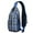 Blue-78, variant on Crossbody Sling Backpack for Women Men Maritime Mood Sailor Anchor Decor Shoulder Sling Crossbody Casual Chest Bag for Travel Sports Running Hiking