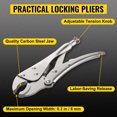 thumbnail image 5 of VEVOR Three-Station Edge Roller Quick Adjustable 0-90° Steel Cutting Hand Tool, 5 of 9