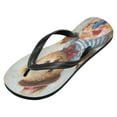 thumbnail image 2 of YAZAOOSummer Flip Flops Creatively Bear Artist Simple Beach Sandals, 2 of 8