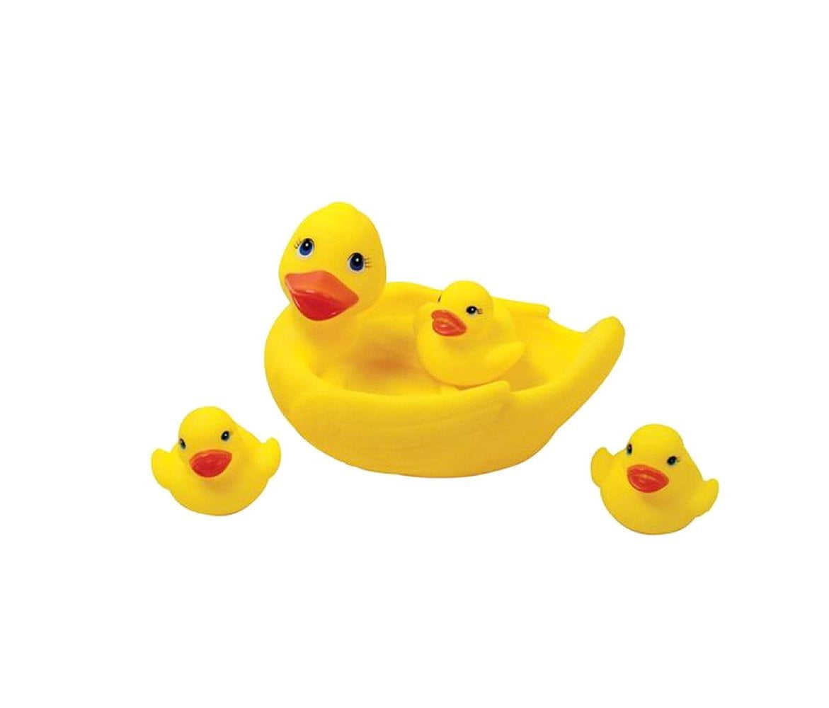 10 Bathtime Duck Family Numbered Colourful Set of 10 Ducks for Bath Fun