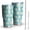 Turquoise Daisy Flower-1, variant on 30oz Turquoise Daisy Flower Yellow Centers Pattern Tumblers Stainless Steel Tumbler with Lid and Straw,Vacuum Insulated Double Wall Travel Tumbler Cups Mug with Cleaning Brush for Coffee,Tea
