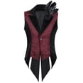 thumbnail image 1 of Gothic Aristocratic Tailcoat Vest for Performance - Menswear Styled Garment for Home and Stage Use, 1 of 7