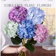 thumbnail image 2 of 7 hortensias artificiales - 60 cm - Flores artificiales de hortensia Elsa, 2 of 2