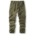 thumbnail image 6 of Mlqidk Military Cargo Pants for Men Lightweight Big and Tall Work Cargo Pants Waterproof Resistant Ripstop Camping Pants Combat Trousers Multi-Pocket Army Green 2XL, 6 of 6