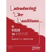 Introducing the Positions for Violin: Volume 1 - Third and Fifth Position (Paperback)