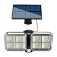thumbnail image 1 of Fiudx Ofertas Flash Del Día Luz Solar Plegable 120Led, Luz De Pared, Sensor Inteligente, Luz De Calle De Alto Brillo, Luces Led Para Jardín, 1 of 1