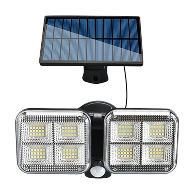 Fiudx Ofertas Flash Del Día Luz Solar Plegable 120Led, Luz De Pared, Sensor Inteligente, Luz De Calle De Alto Brillo, Luces Led Para Jardín