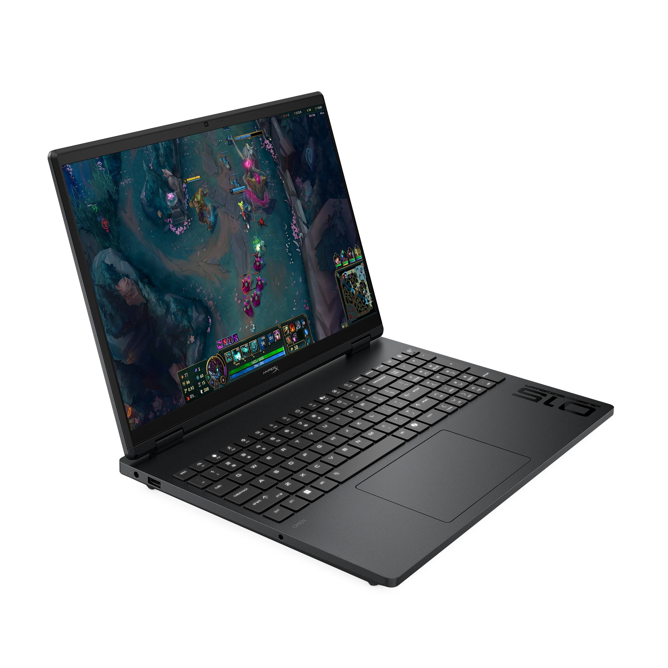 HyperX OMEN 15.3" WUXGA 165Hz 2K IPS Gaming Laptop, Intel Core 5 210H, NVIDIA RTX 5050, 16GB, 512GB SSD, Windows 11 - Iridescent Black