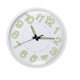 thumbnail image 5 of Relaj de Pared Silencioso Luminoso, Movimiento de Cuarzo, RelOJ Silencioso para Sala de Estario Dormitorio, Material de Vidrio Abs de 12 Pulgadas y 30 cm, 5 of 7