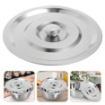 thumbnail image 4 of Stainless Steel Pot Lid Small Pan Lid Saucepan Cover Seasoning Pot Cover Small Pot Lid (25.5cm), 4 of 8