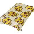 thumbnail image 5 of Dreamtimes Halloween Skull Tablecloth, Waterproof Washable Polyester Square Table Cover, Durable Tablecloth for Kitchen Dining Table Party Decor ( 60"x 108"), 5 of 7