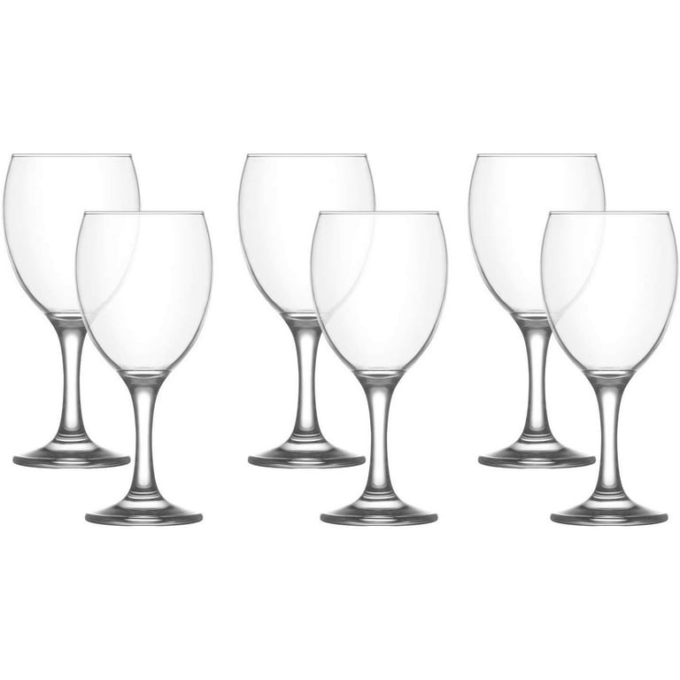 Madison - 11.5 Ounce Wine Glasses  Empire Collection – Thick and Durable –  Dishwasher Safe – Perfect for Parties, Weddings, and Everyday – Great Gift  Idea – Set of 6 Wine Glasses 