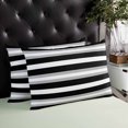 thumbnail image 4 of Minimalist Farmhouse Striped Body Pillow Cover, Pillowcase Protectors with Zipper, Breathable Decorative Throw Pillow Case Cover, Pillow Shams for Couch Sofa 24x36Inch, 4 of 7