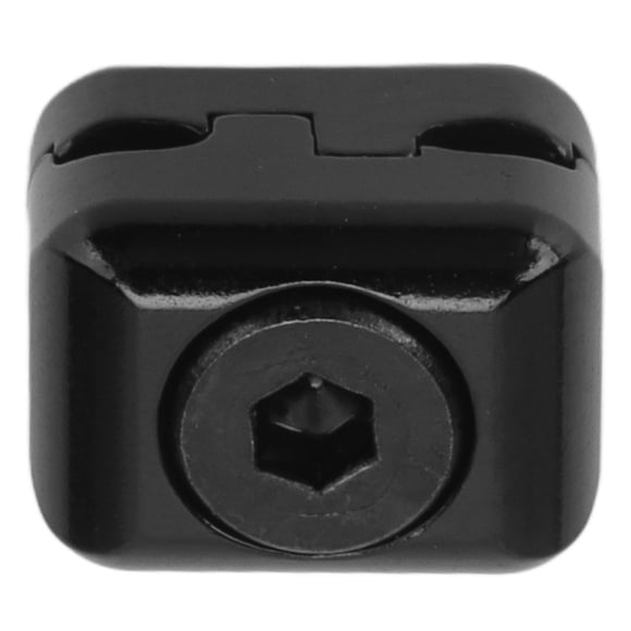 Compound Bow Metal Cable Fastener Clip, Improve Accuracy Drop Away Reduce Vibration Rest Cable Clamp Buckle With 2 Hoses For Archery Black,Red