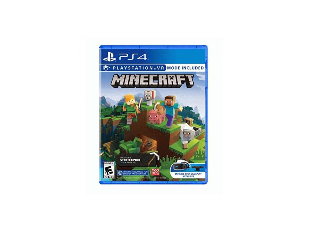 Colección inicial de Minecraft, PlayStation 4, PlayStation VR 3