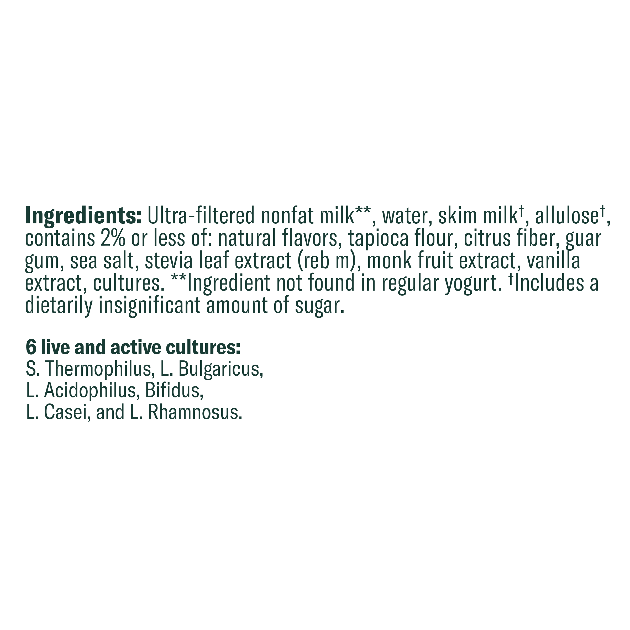 Chobani Zero Sugar Non-Fat Greek Yogurt Toasted Coconut Vanilla 5.3 oz Cup