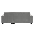 thumbnail image 4 of Sofá Love Chaise Derecho en L Eros 3 Plazas Gris para Sala, 4 of 8