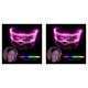 thumbnail image 1 of Matsuzay Luminous Eyeglasses Wireless LED Battery Operated Eyewear Light Music Festival Glasses Adjustable Festival Reusable Ergonomic Tipo 1 2piezas, 1 of 6