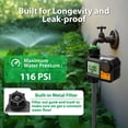 thumbnail image 6 of Garnen Sprinkler Timer Outdoor, Digital Water Timer For Garden, Hose Timer, 1min-7Days Programmable Water Frequency and Rain Delay Irrigation for Yard, 6 of 7