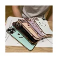 thumbnail image 4 of Compatible con funda para iPhone 13 Pro Max, carcasa trasera galvanizada con cara sonriente [protección total de la cámara + parachoques de esquinas reforzadas] a prueba de golpes, 4 of 5