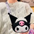 thumbnail image 1 of Anime Hello Kittys Dolls Kawaii Sanrio Girly Lindo Bolsa De Silicona De Dibujos Animados De Un Hombro Moda Mensajero Bolso Juguetes Regalo Fivean unisex, 1 of 2