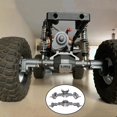 thumbnail image 1 of El montaje de piezas de actualización del eje del trasero del coche RC adaptaciónción al modelo RC Axial SCX10 i SCX10 II Gris CUTICAT Eje del portal trasero delantero, 1 of 8