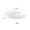 Baking dish Pizza Baking Pan Ceramic Household Oven Microwave Oven