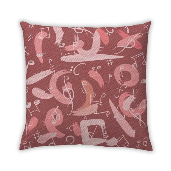 Ahgly Company Indoor Square Contemporary Throw Pillow, 18 inch by 18 inch